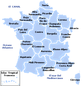 Regiones de Francia